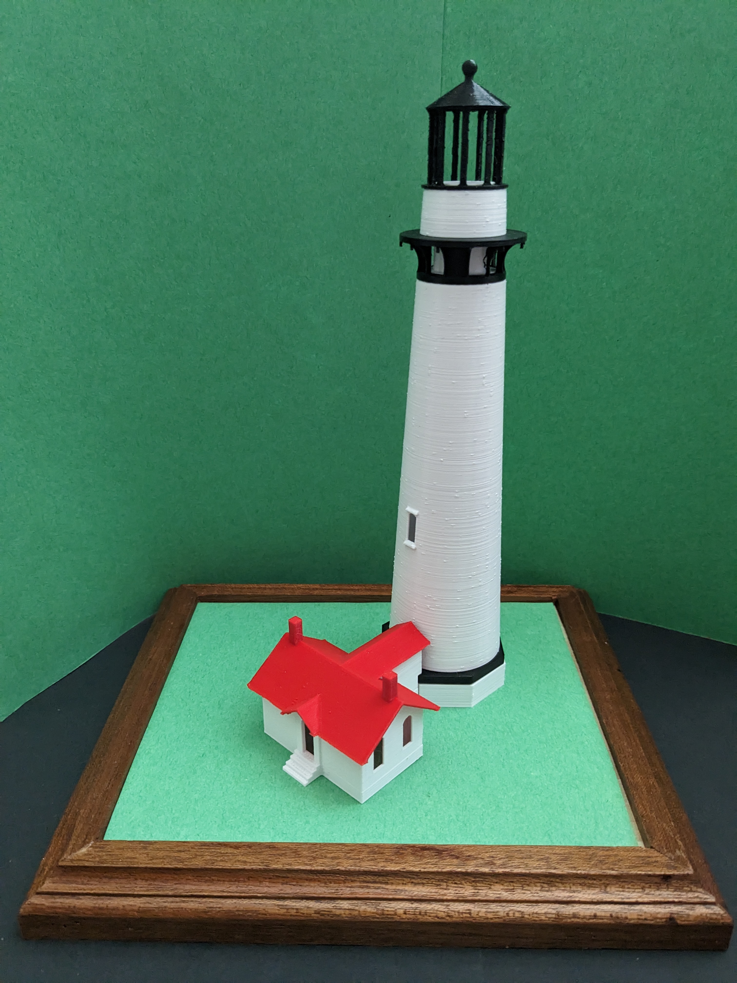 N scale Pigeon Point Lighthouse coastal San Francisco California